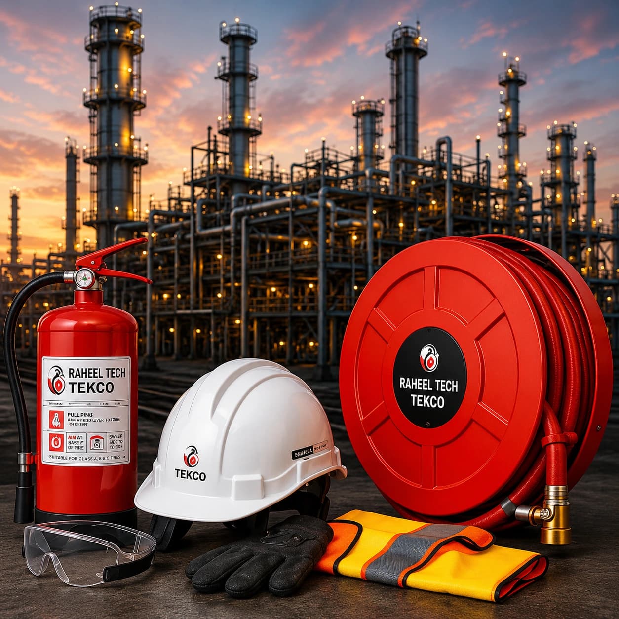 Industrial fire protection equipment